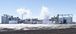 Outside view of an ethanol plant in the winter.