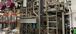 Processing equipment, motors, and basket tray at a facility.