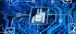 microchip background with a plant in the middle and connection points drawn to other parts of a plant.