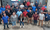 Large group of smiling team members