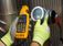 Interstates employee calibrating equipment.