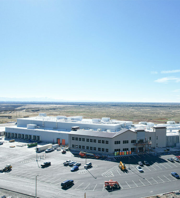 Processing plant for Riverbend Meats in Idaho Falls, ID