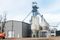 outside view of a grain facility